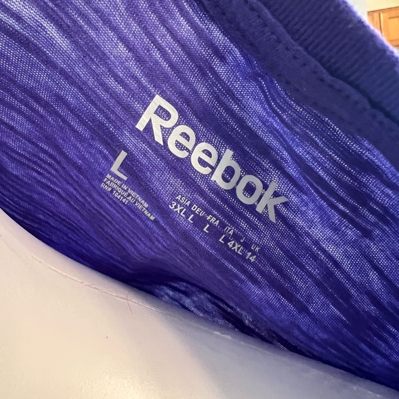 Reebok push your boundaries blue tank - Picture 2 of 3